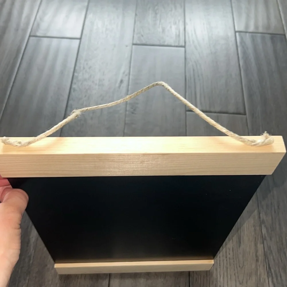 NWT reversible chalk and dry erase message board